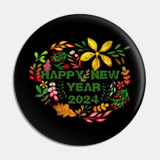 HAPPY NEW YEAR 2024 Pin