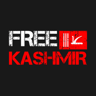 Free Kashmir - Kashmir Flag Free From This Lockdown T-Shirt