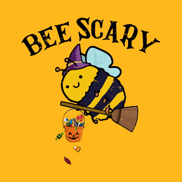 Bee Scary Halloween by AllanahCrispen