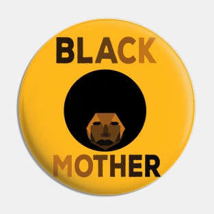 Black Mother Pin