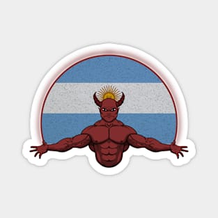 Devil Argentina Magnet