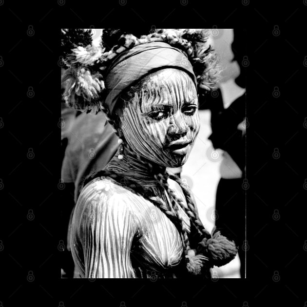 Vintage Portrait of a Liberian Woman by In Memory of Jerry Frank