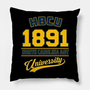 North Carolina A&T 1891 University Apparel Pillow