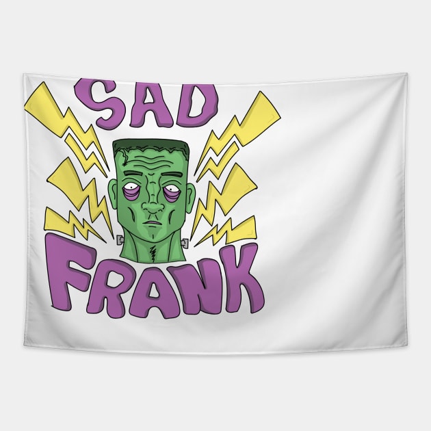 Sad Frank Tapestry by KMNDRS