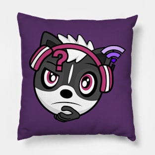 Thinking Melody Skunk Pillow