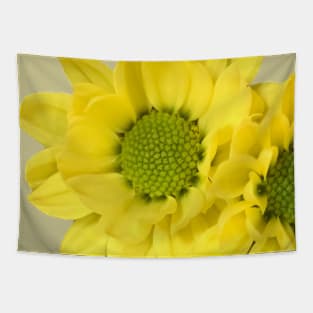 Yellow Flowers Botanical Floral Garden Tapestry