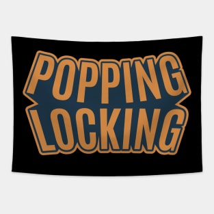 Popping and Locking - Breakdance -  B-Boys and B-Girls Tapestry