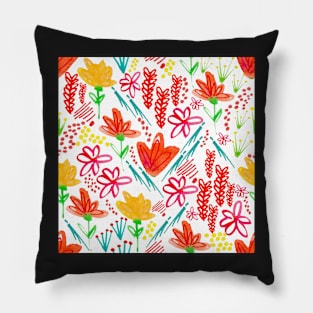 April flowers Pillow