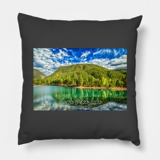 Eagle Rock Lake on the Enchanted Circle Pillow