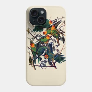 John J. Audubon Carolina Parakeet Phone Case