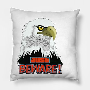 EAGLE / BEWARE Pillow