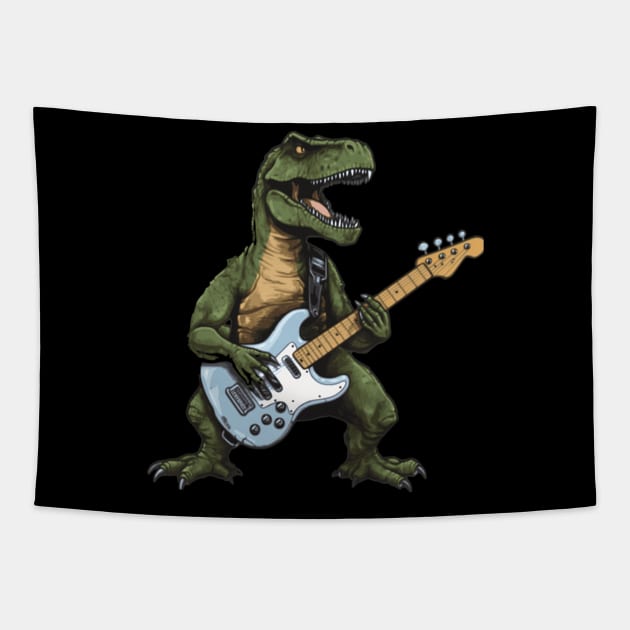 T-REX ROCK Tapestry by Pixy Official