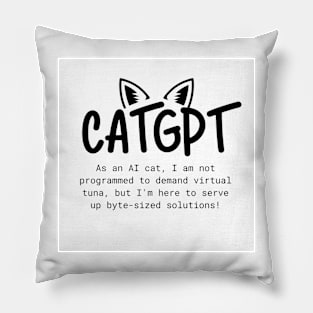 CatGPT Pillow