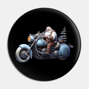 Santa's Day Off Pin