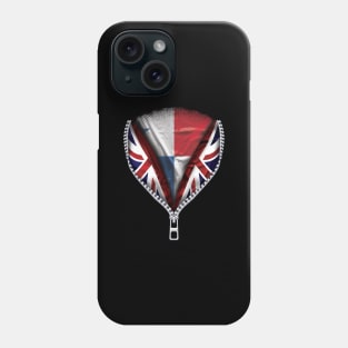 Panamanian Flag  Panama Flag zipped British Flag - Gift for Panamanian From Panama Phone Case