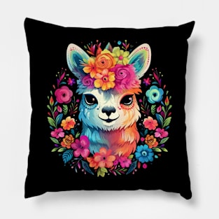 Alpaca Happiness Pillow