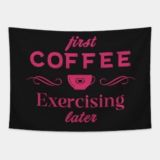 Coffee Quotes Tapestry