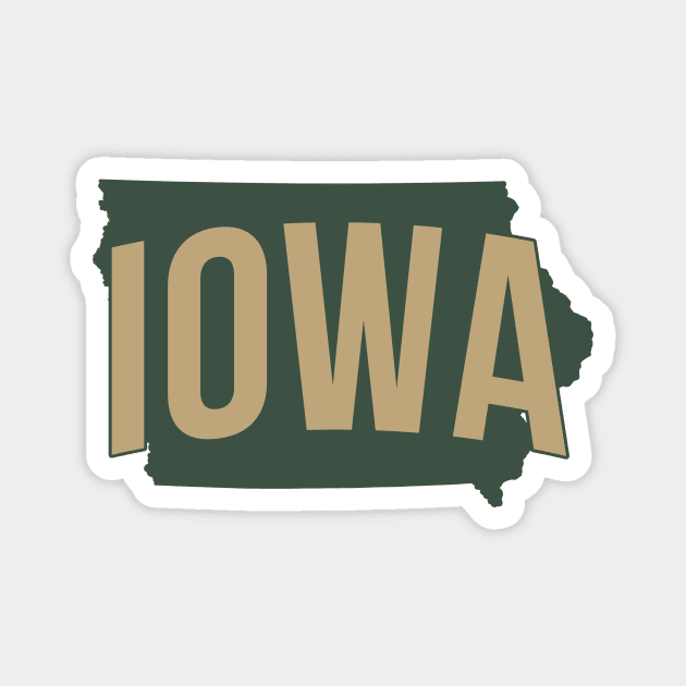 iowa Magnet by Novel_Designs