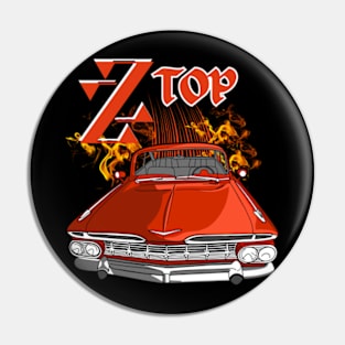 ZZ TOP MERCH VTG Pin