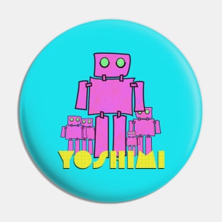 YOSHIMI Flaming Lips Pin