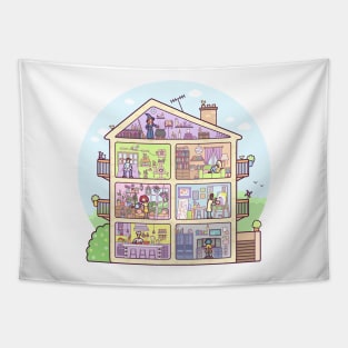 Introvert Lane Tapestry