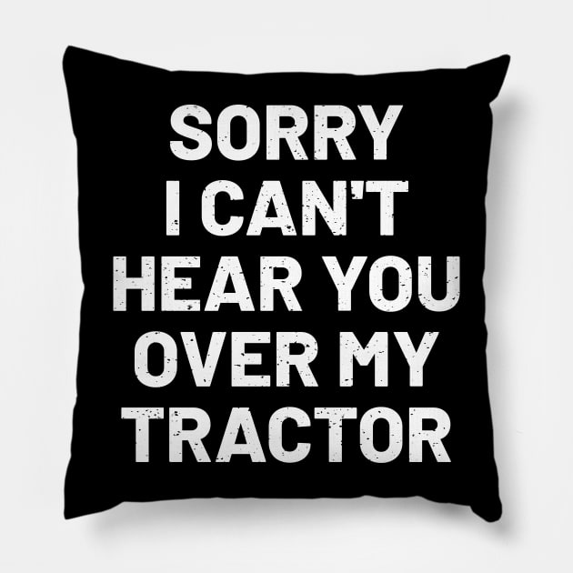 Tractor Pillow by trendynoize