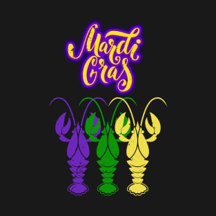 Mardi Gras Craw Fish T-Shirt