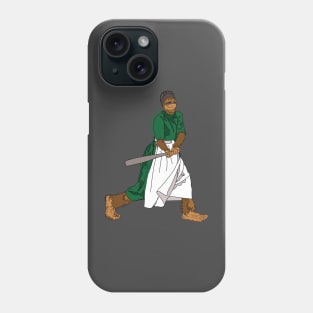 Amish Squatch Softball Phone Case