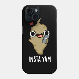 Insta-yam Cute Yam Veggie Pun Phone Case