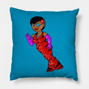 Marjorie the Mystic as a Mermaid Pillow