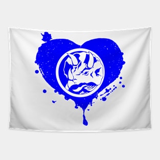 Blue Ranger Love Tapestry