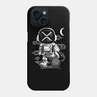 Astronaut Ripple XRP Coin To The Moon Crypto Token Cryptocurrency Wallet Birthday Gift For Men Women Kids Phone Case
