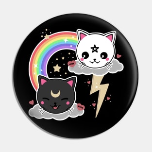 Kawaii Love Cats Pin