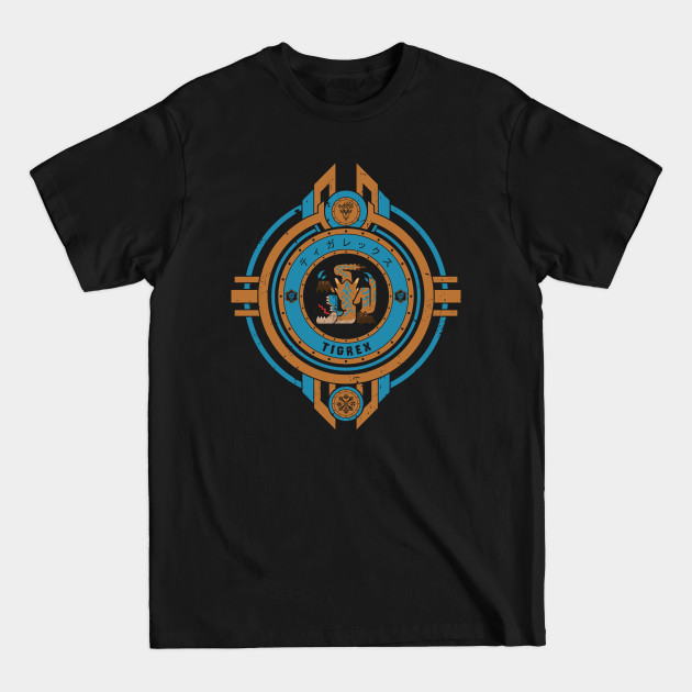 TIGREX - CREST - Monster Hunter World - T-Shirt