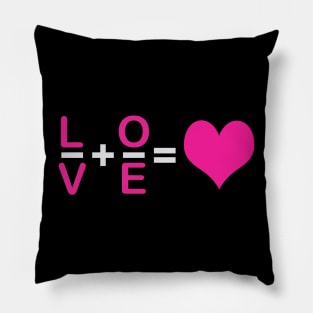 Love Equation Pillow