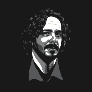 Edgar Wright greyscale T-Shirt