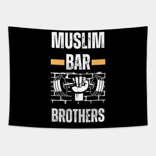 Muslim Bar Brothers Gym Motivation calisthenics Tapestry