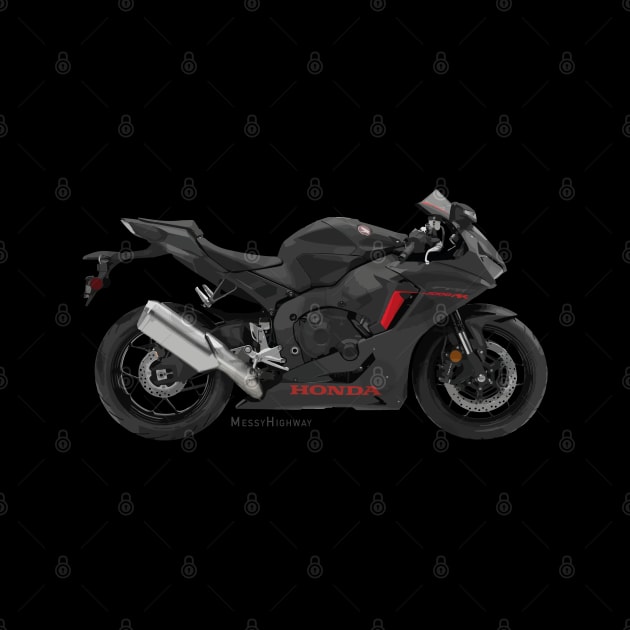 Honda CBR1000RR 18 black, s by MessyHighway