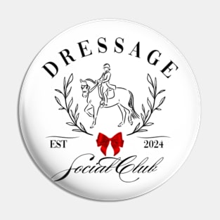 Dressage Social Club Pin