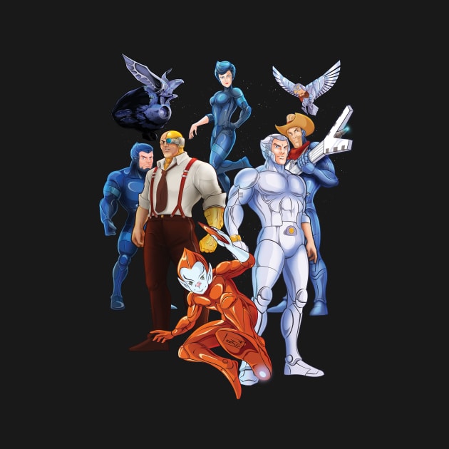 Silverhawks by elobrerodelarte