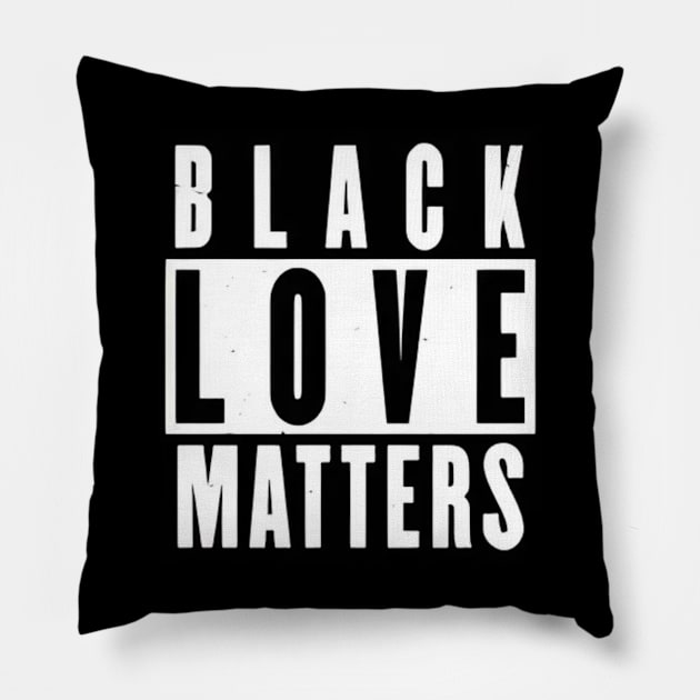 Black Love Matters Pillow by Dylante