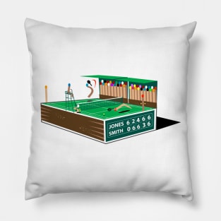 Tennis Match Pillow
