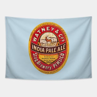 India Pale Ale Beer Label Tapestry