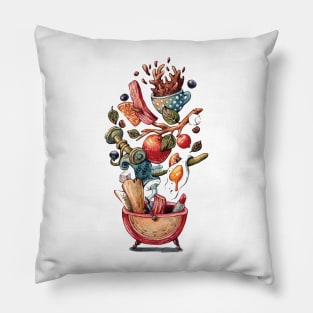 The Great Ramen off Kanagawa Pillow