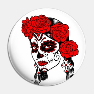 Day of the dead makeup Pin