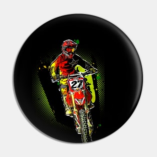 Motocross Pin