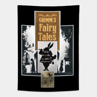 grimms fairy tales (collage) Tapestry