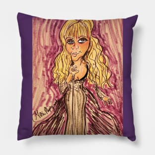 Stevie Nicks "Reigning Queen of Rock and Roll" Pillow