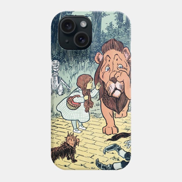 Vintage Wizard of Oz Phone Case by MasterpieceCafe