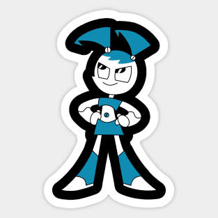 MLAATR - XJ-9 a.k.a. Jenny Smiling Sticker for Sale by mvelas17